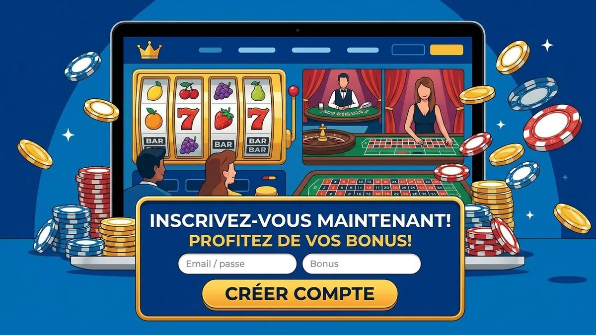 Inscription avec bonus